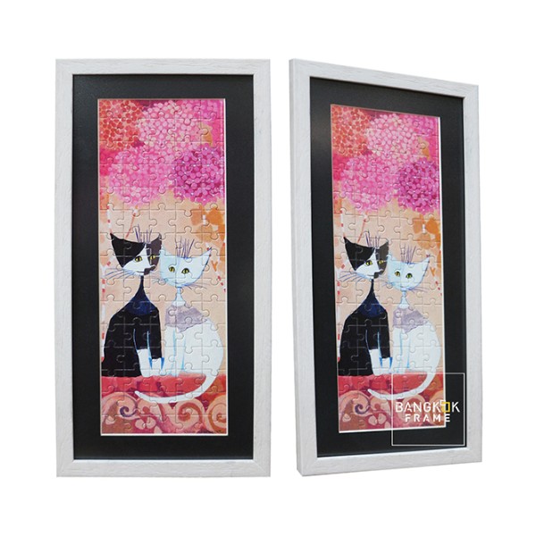 กรอบกล่องรอยมือเท้าเด็กของสะสมเด็ก-Shadow Box